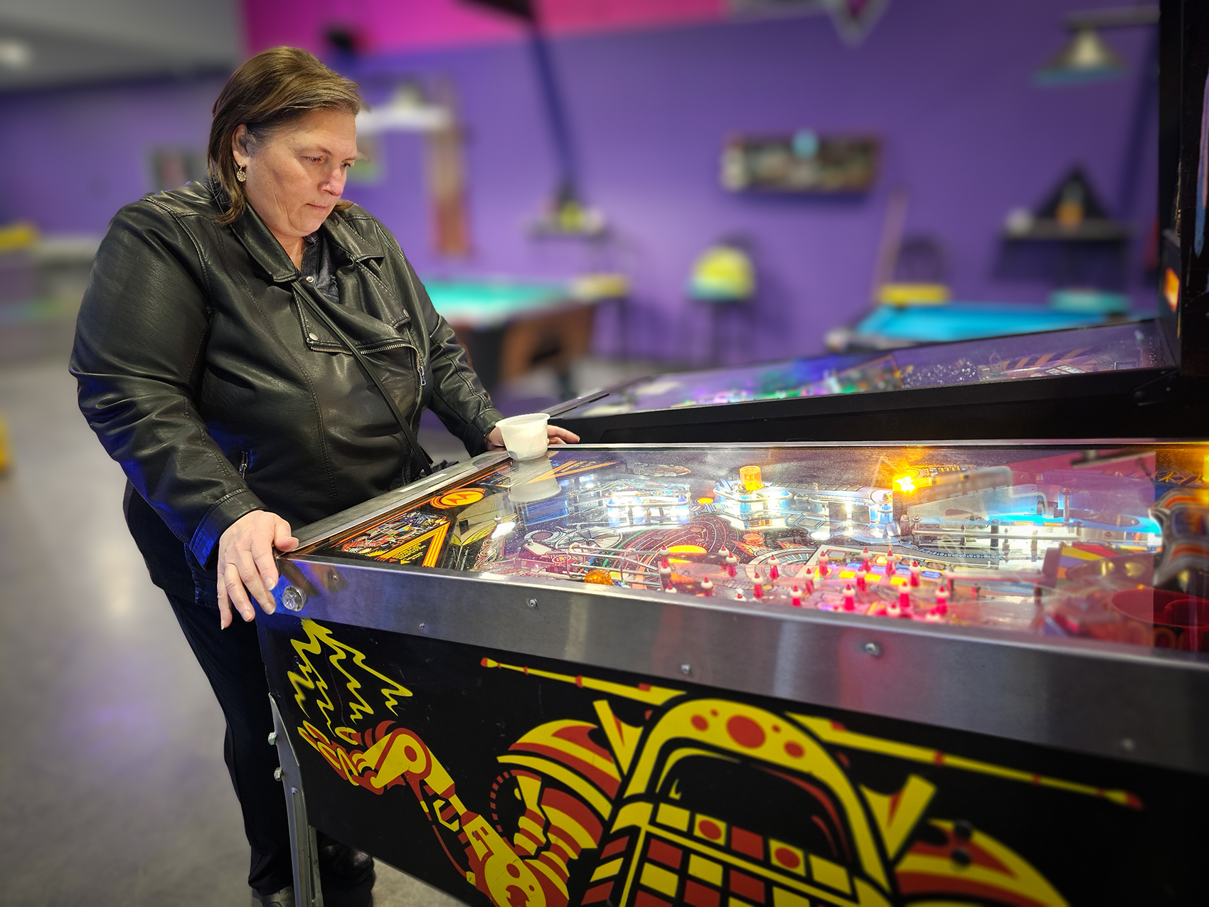 Pinball Wizard, Lil' Jay's Family Arcade, Strathmore, Alberta, 2024-02-24