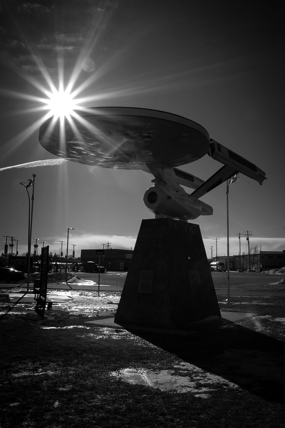 Solar Flare, Vulcan, Alberta, 2024-02-29