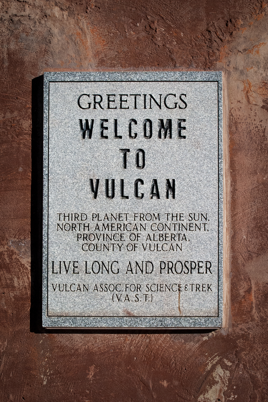 Welcome, Vulcan, Alberta, 2024-02-29