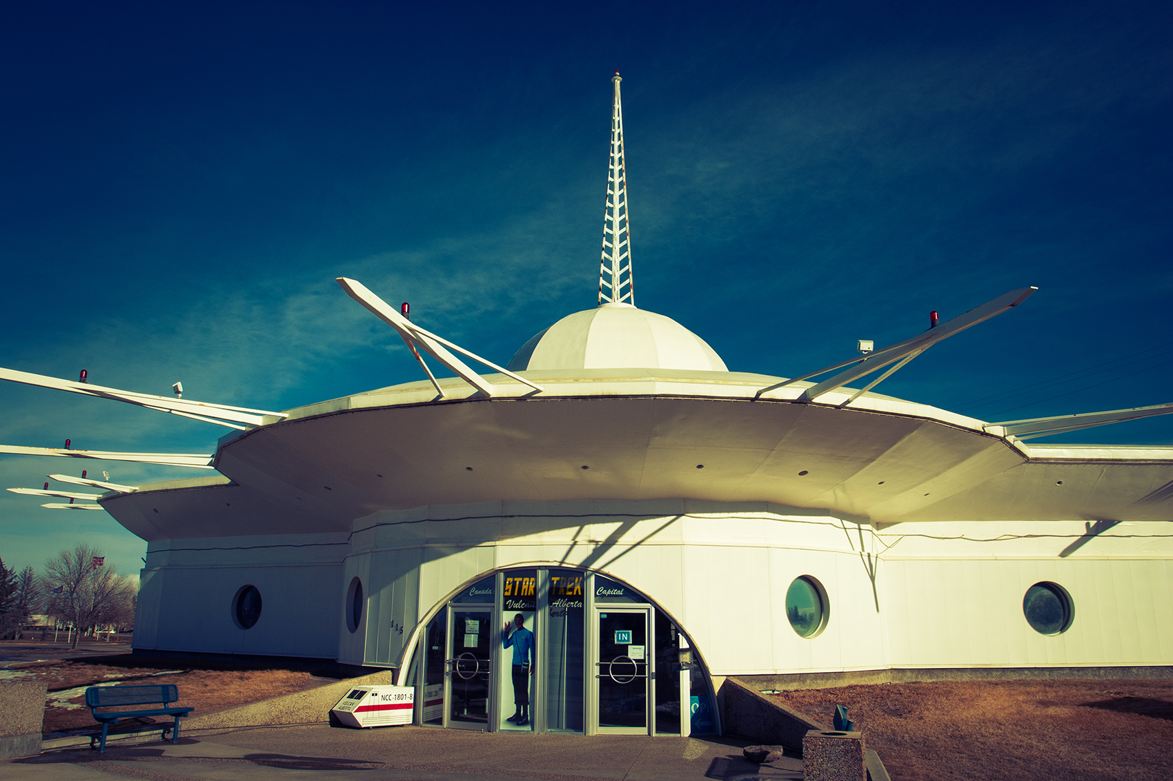 Visitor Centre, Vulcan, Alberta, 2024-02-29