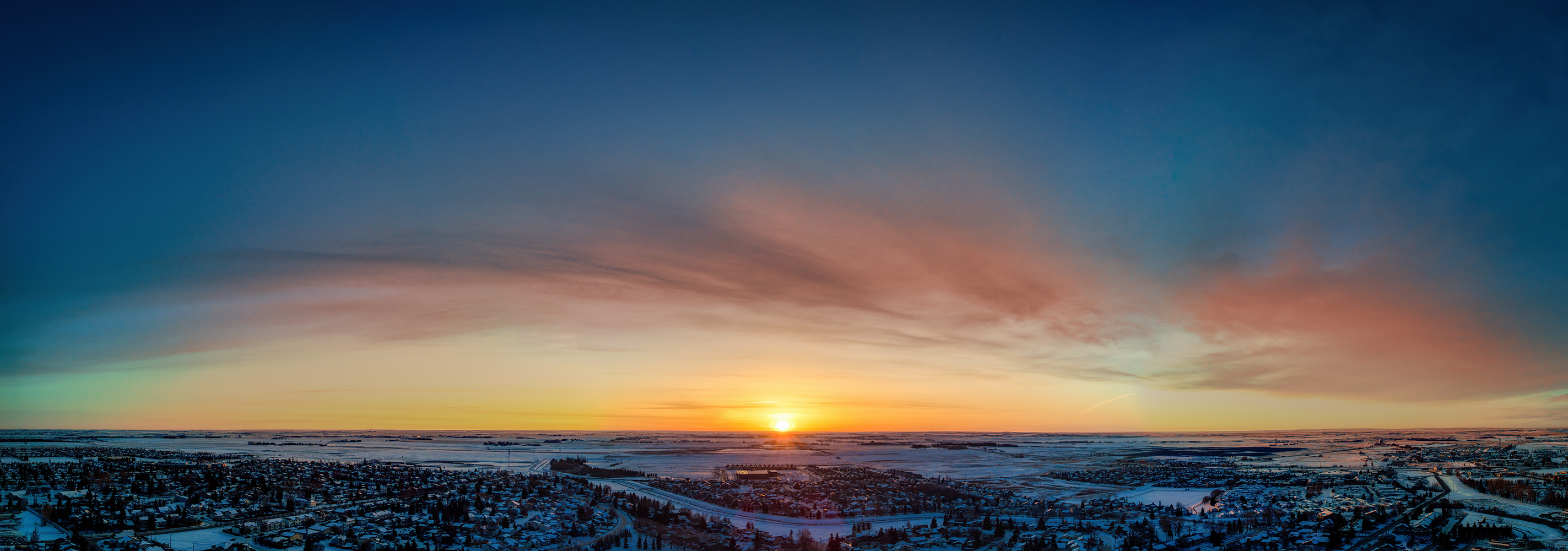 A good start to the day, Strathmore, Alberta, 2024-03-08