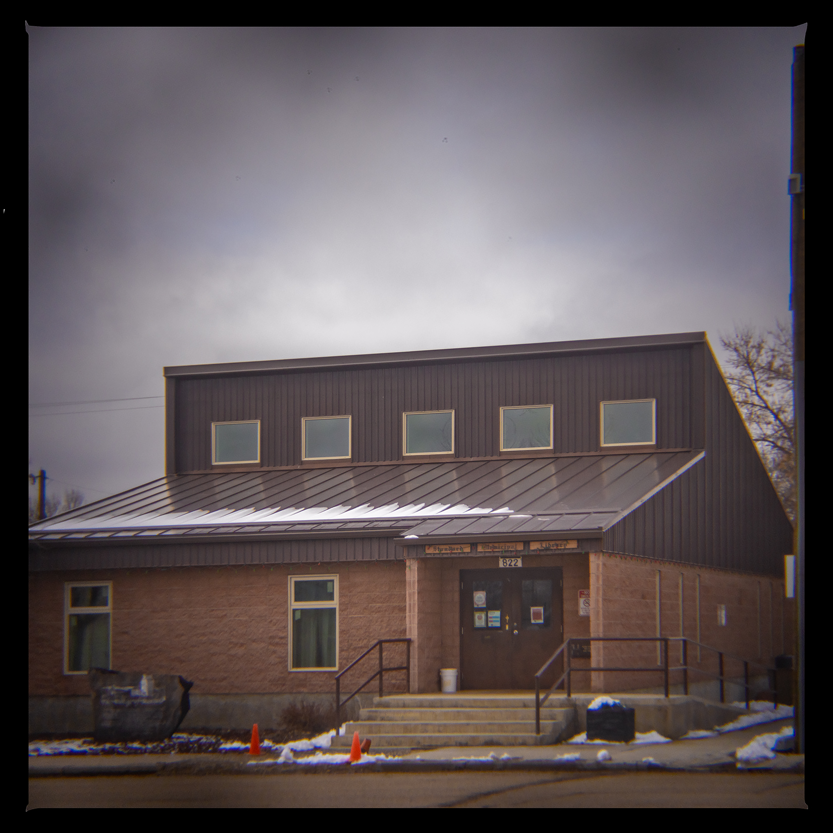 Town library, Standard, AB, 2024-04-06