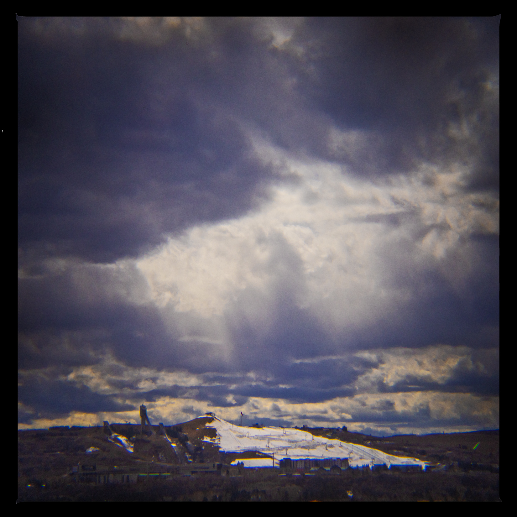 Canada Olympic Park and Skylife, Bowmont Park, Calgary, AB, 2024-04-12