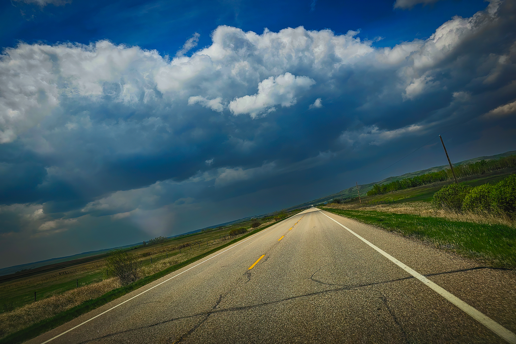 Road to Perdition, East of Castor, Alberta, 2024-05-19