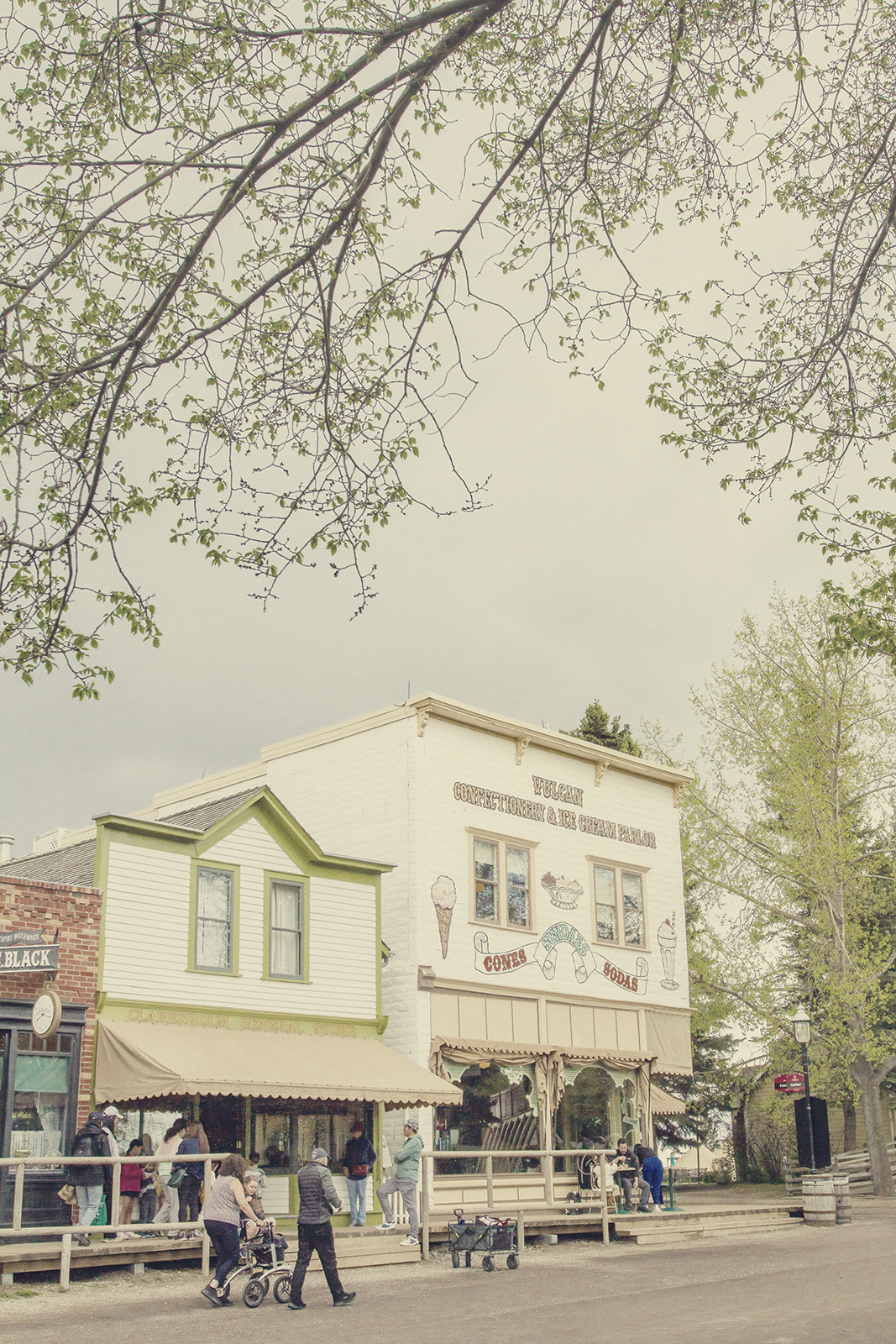 We all scream for ice cream, Heritage Park, Calgary, AB, 2024-05-25