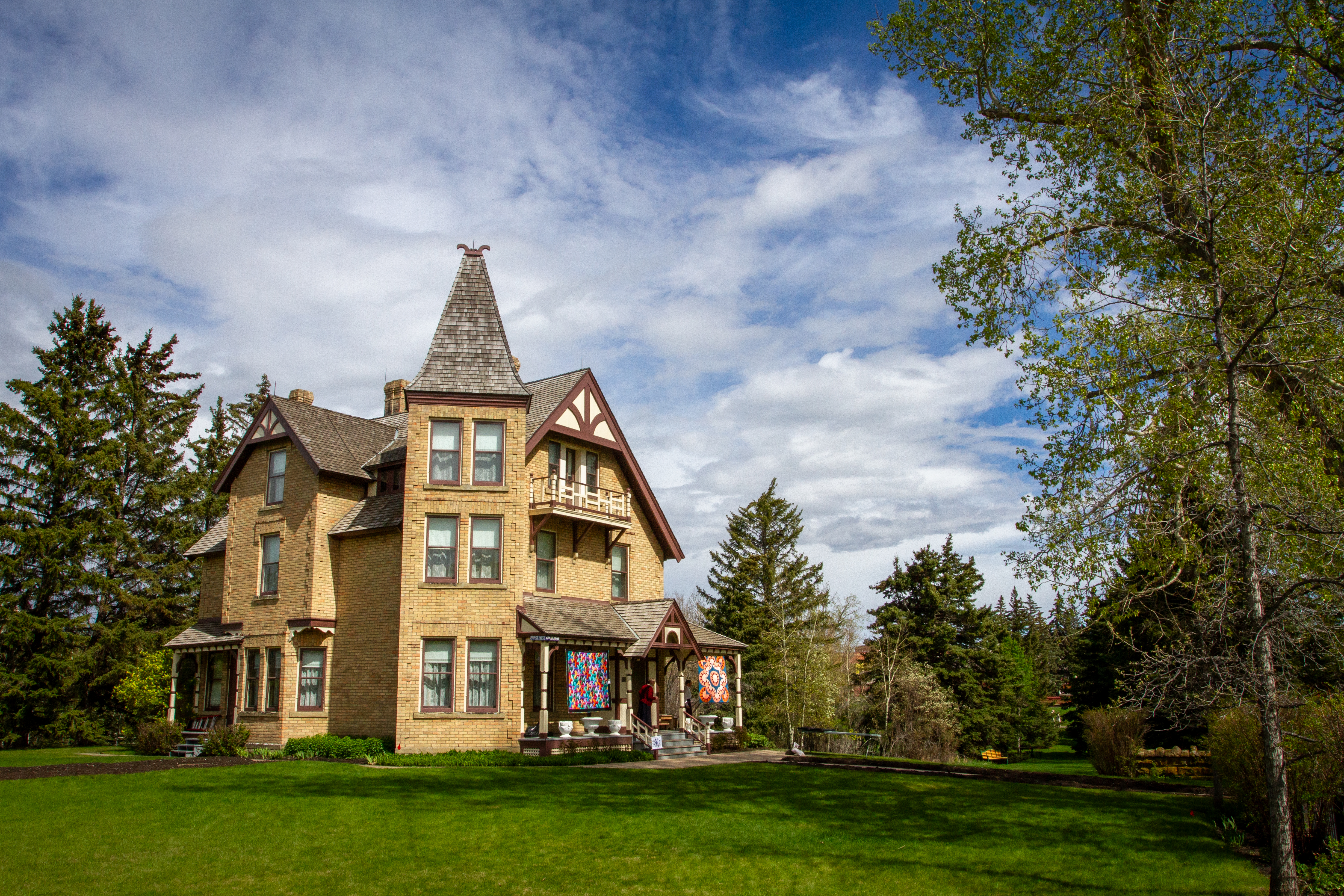Quite the ediface, Heritage Park, Calgary, AB, 2024-05-25