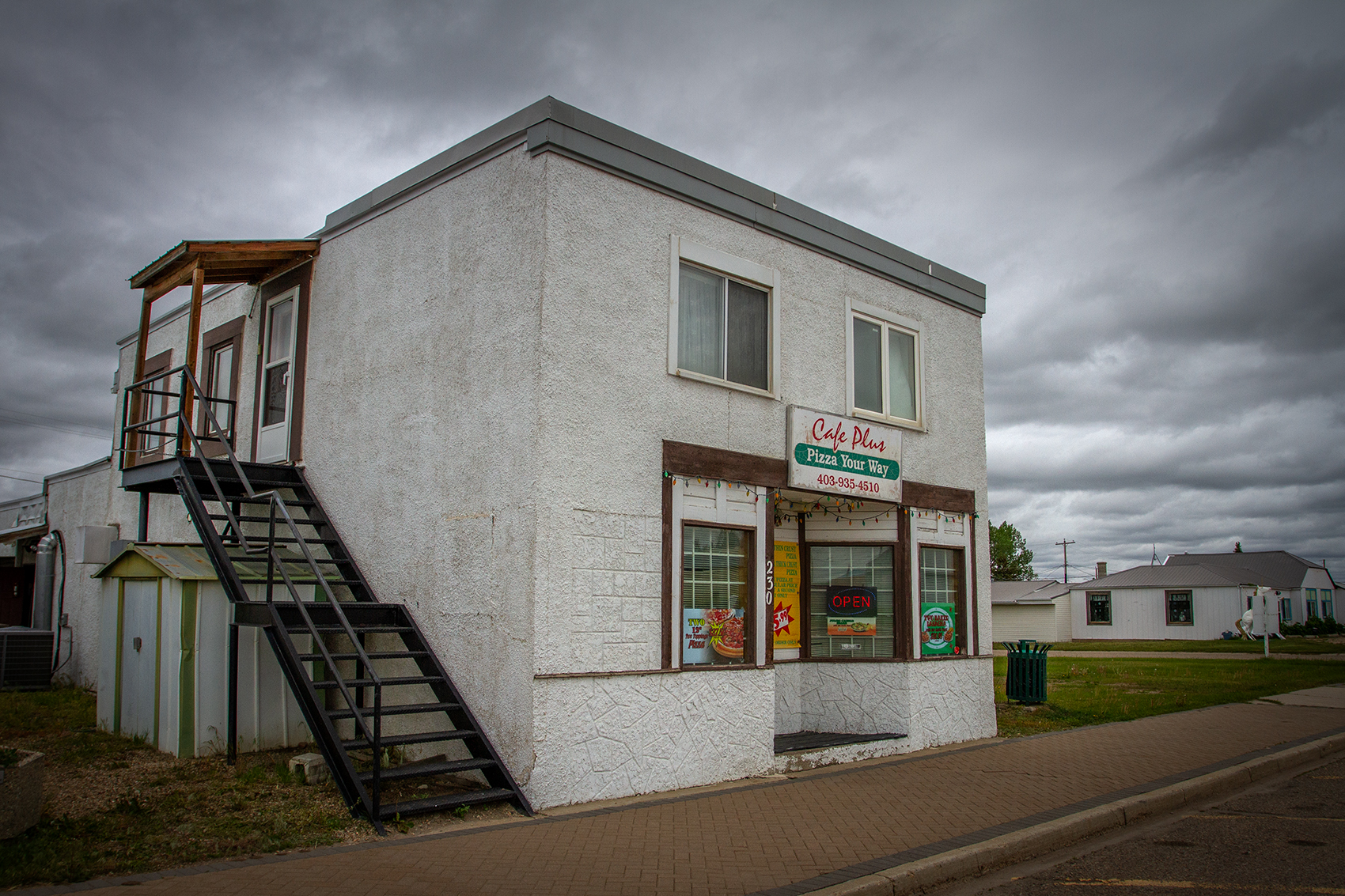 Cafe Plus, Irricana, AB, 2024-06-08