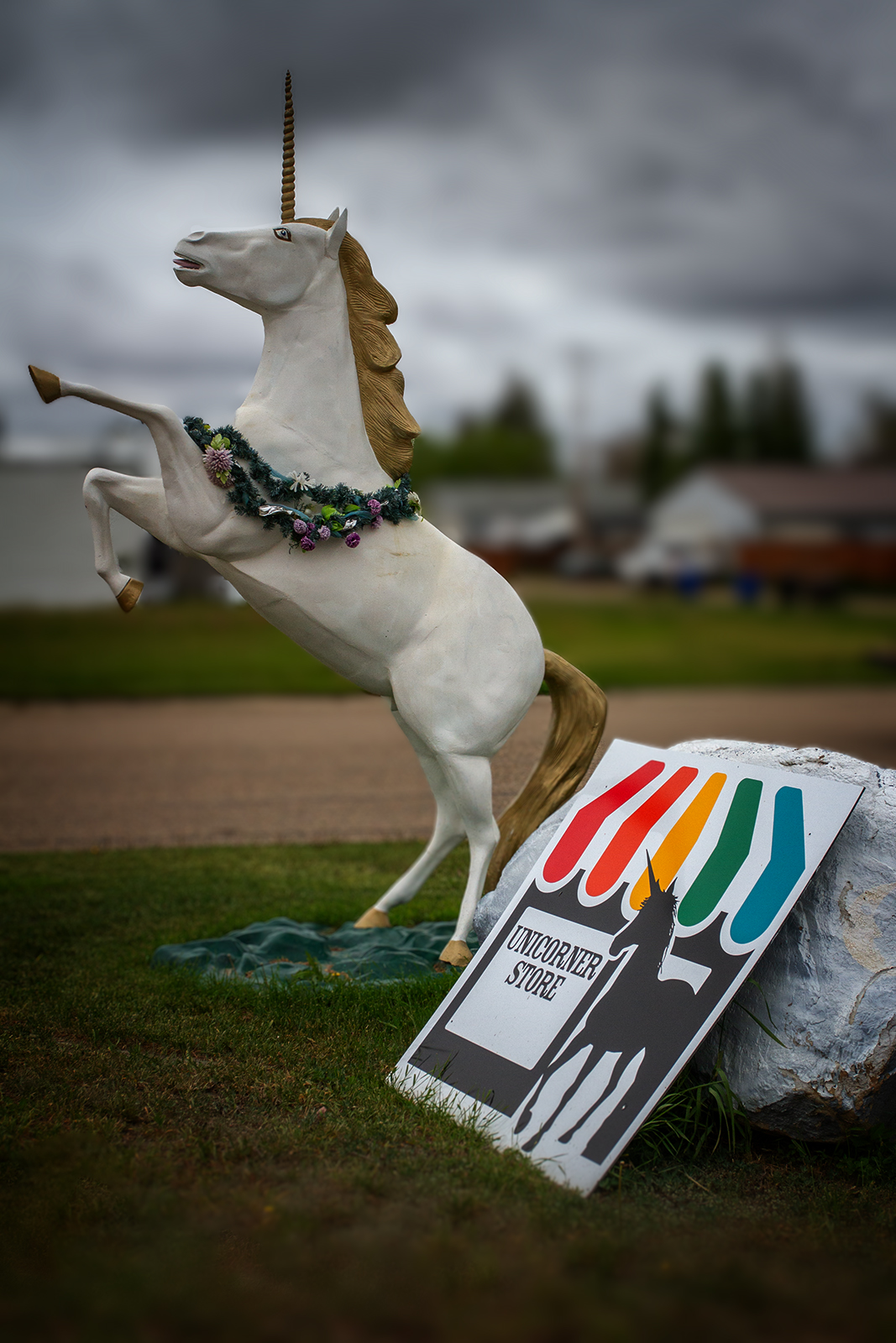 Unicorner Store, Irricana, AB, 2024-06-08