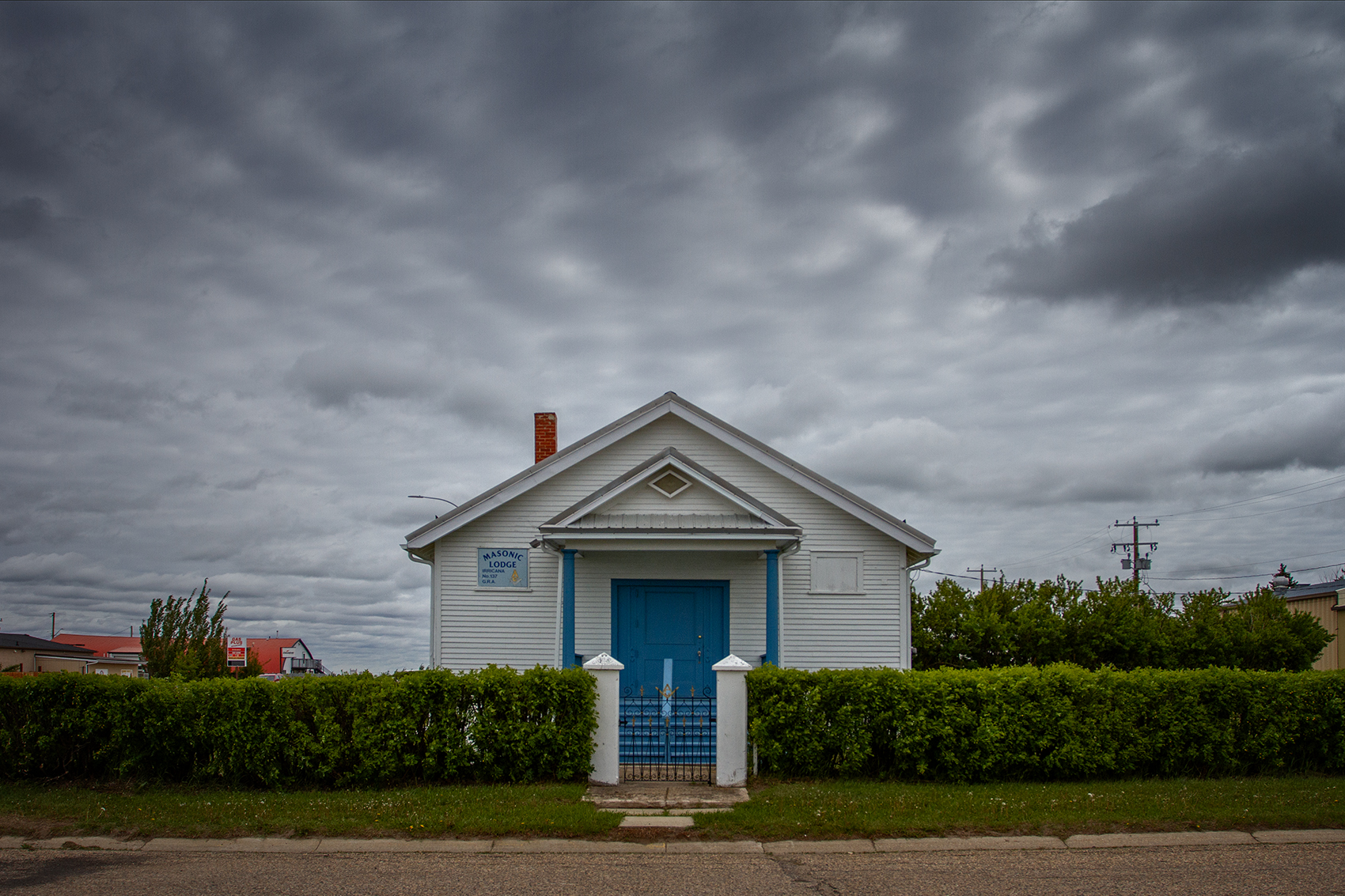 Masonic Lodge, Irricana, AB, 2024-06-08