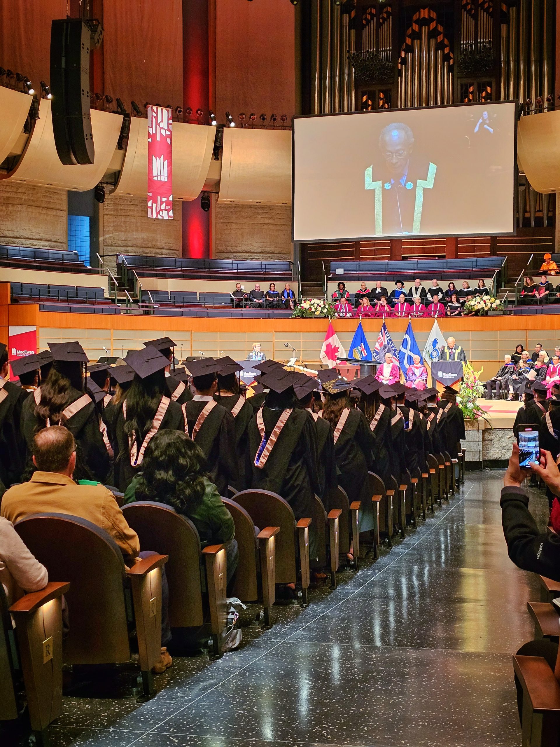 Will the graduates please rise, Winspear Centre, Edmonton, AB, 2024-06-19