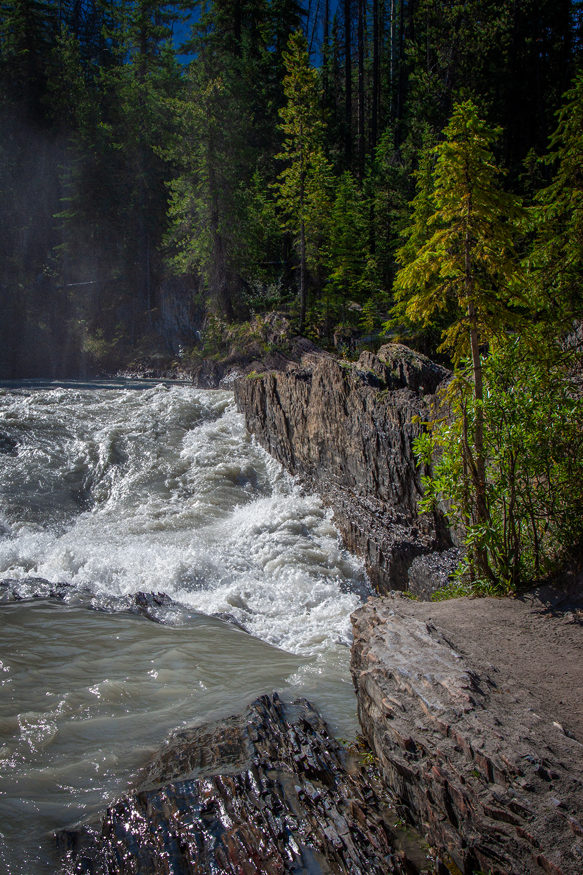 Main attraction, Natural Land Bridge, Yoho National Park, BC, 2024-07-11