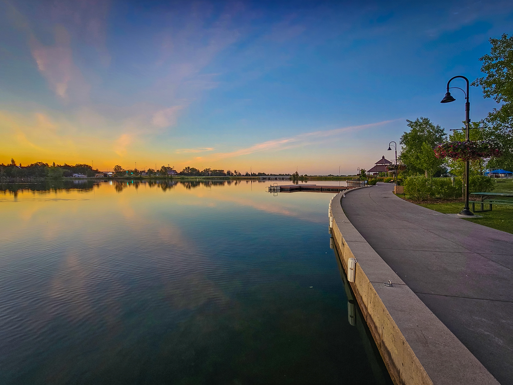 Sitting by the dock of the bay, Chestermere Lake, Chestermere, AB, 2024-08-01