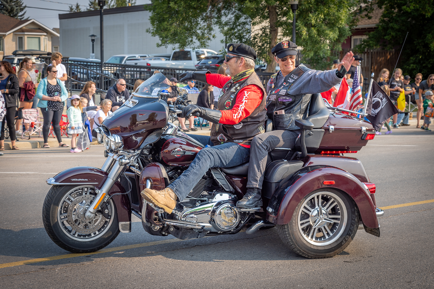 Vets on Wheels 01, Stampede Parade, Strathmore, AB, 2024-08-03