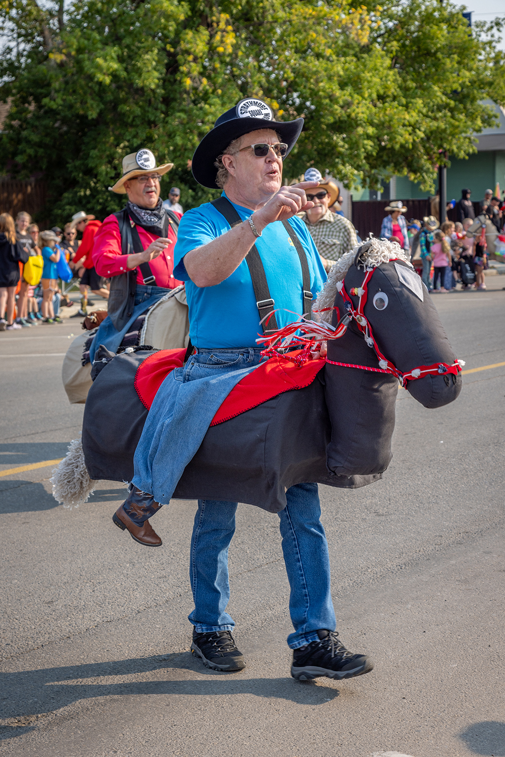 Square Dance 05, Stampede Parade, Strathmore, AB, 2024-08-03