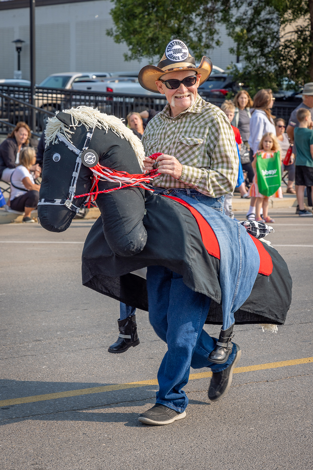Square Dance 06, Stampede Parade, Strathmore, AB, 2024-08-03