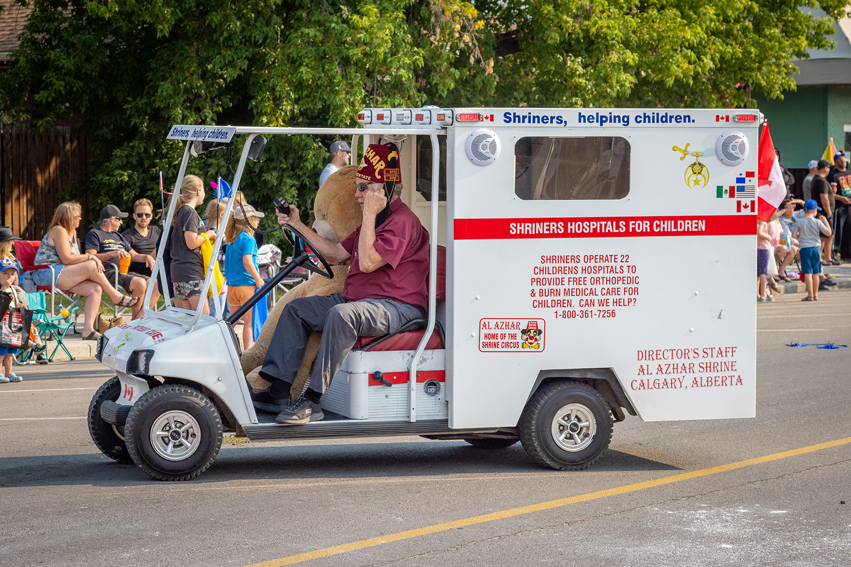 Shriners 12, Stampede Parade, Strathmore, AB, 2024-08-03