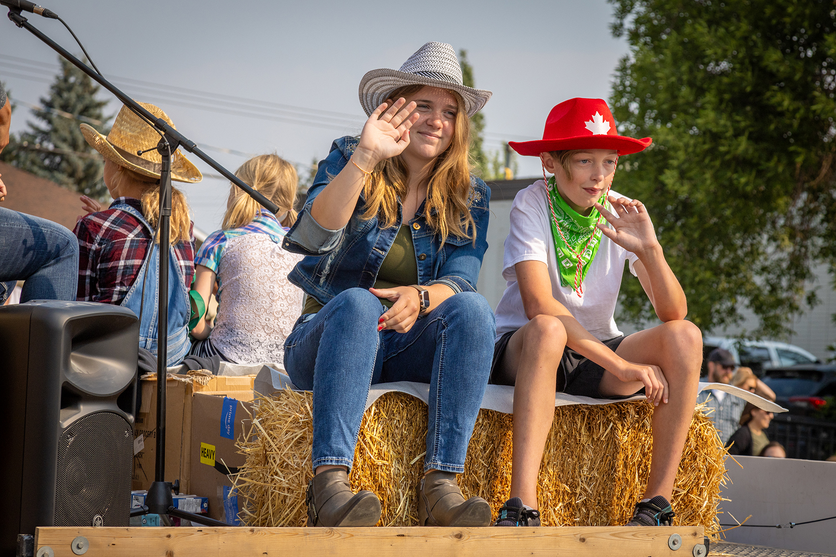 Driver's Collision 02, Stampede Parade, Strathmore, AB, 2024-08-03