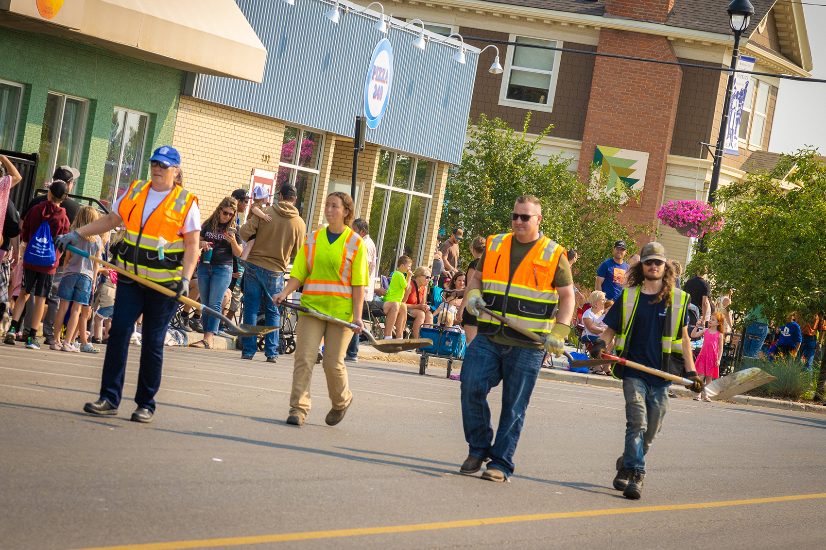 Clean Up Crew 01, Stampede Parade, Strathmore, AB, 2024-08-03