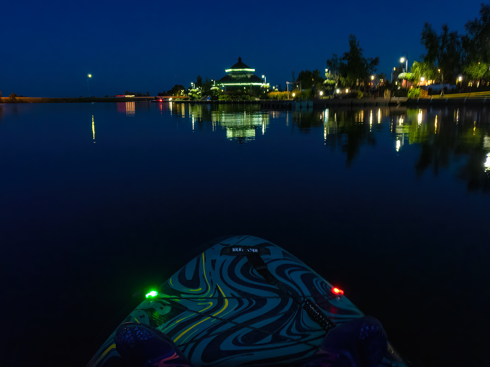 Legal lighting, After Dark, Chestermere Lake, Chestermere, AB, 2024-08-29