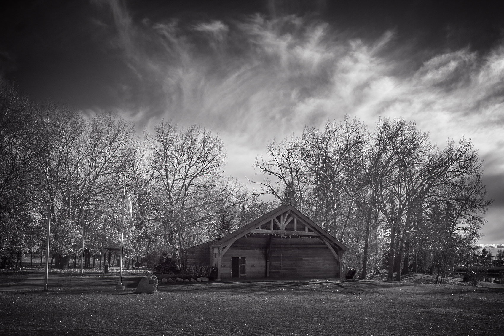 The Ampitheatre, Kinsmen Park, Strathmore, AB, 2024-11-02
