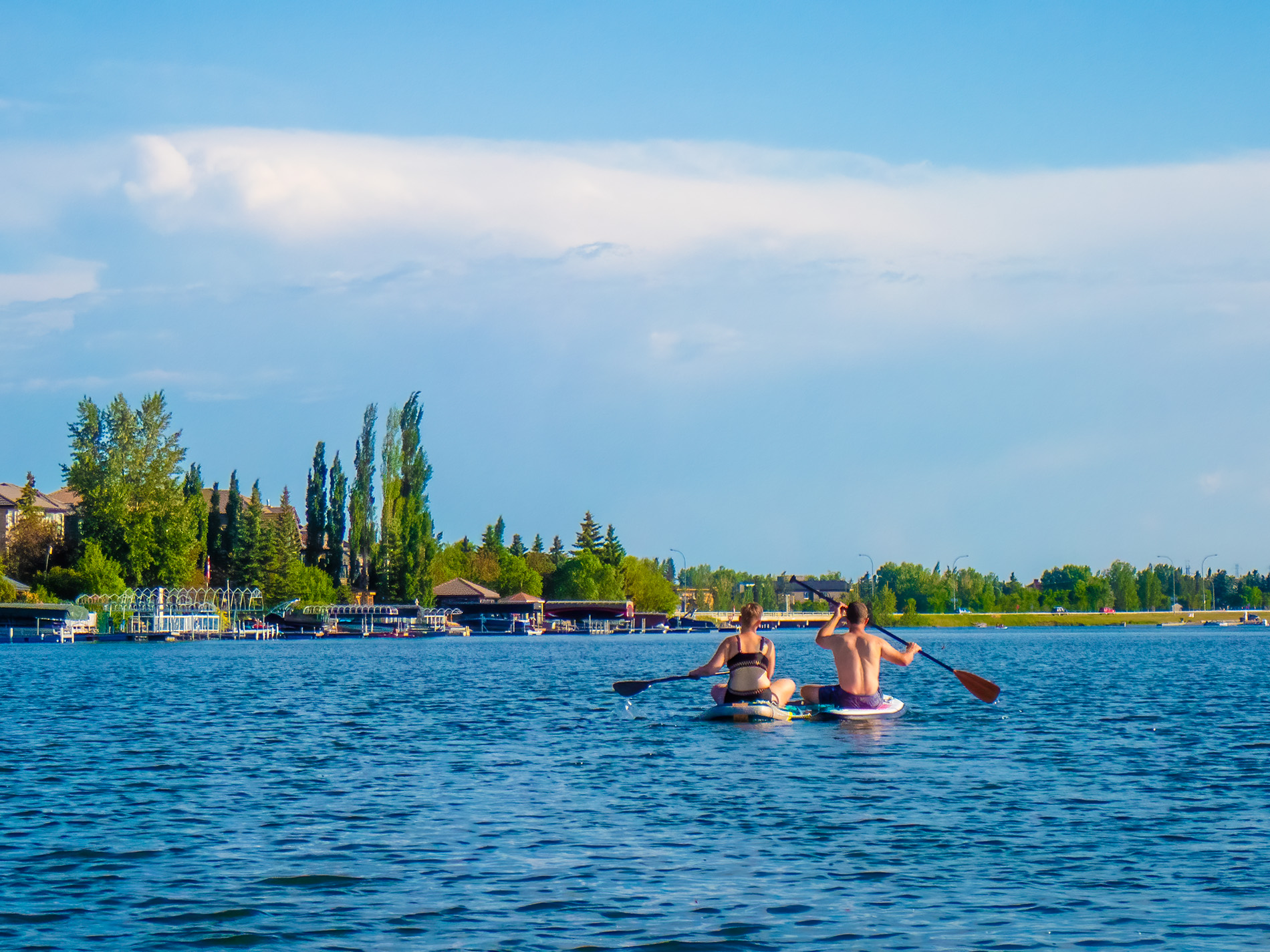 Meet the neighbours, Chestermere Lake, Chestermere, AB, 2025-06-16