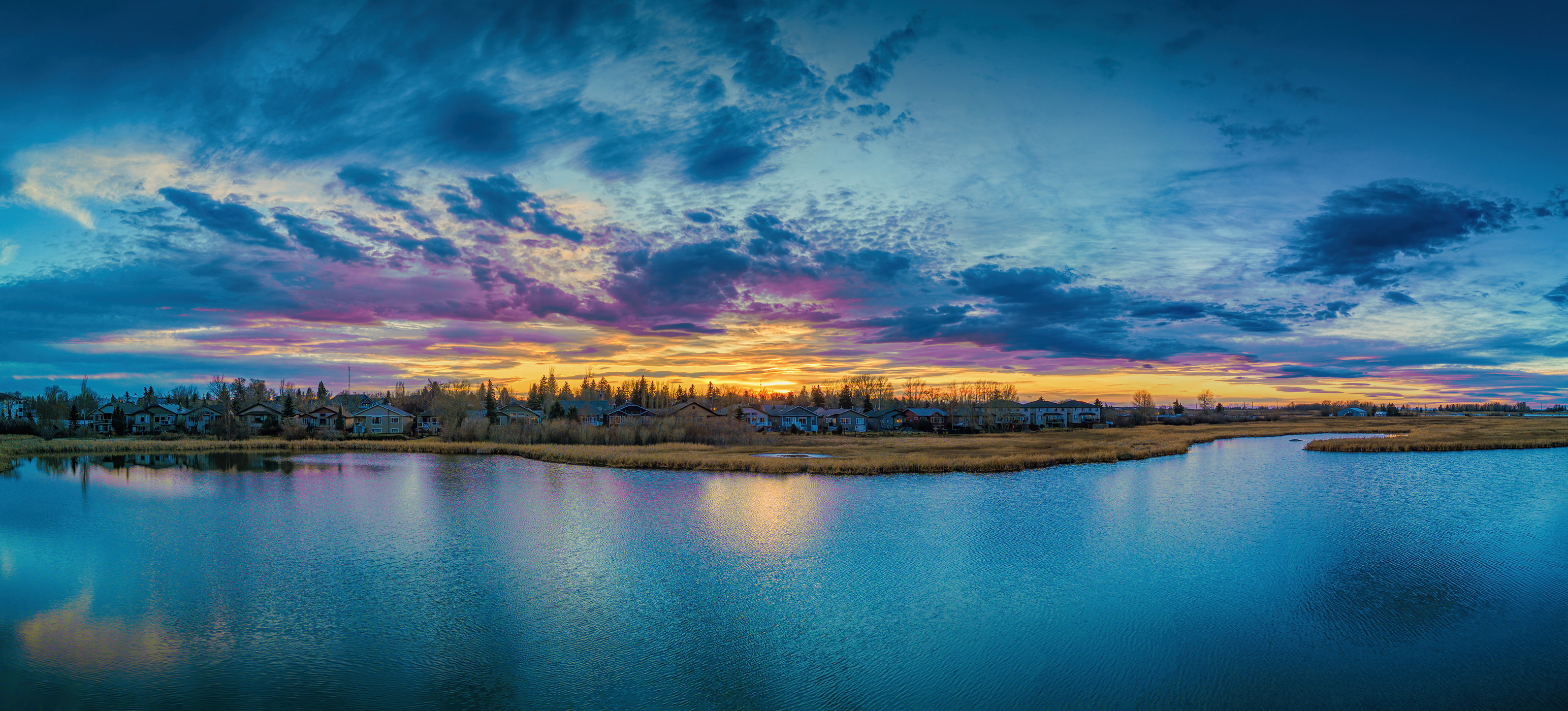 Spectrum, Lower Gray Pond, Strathmore, AB, 2025-11-16
