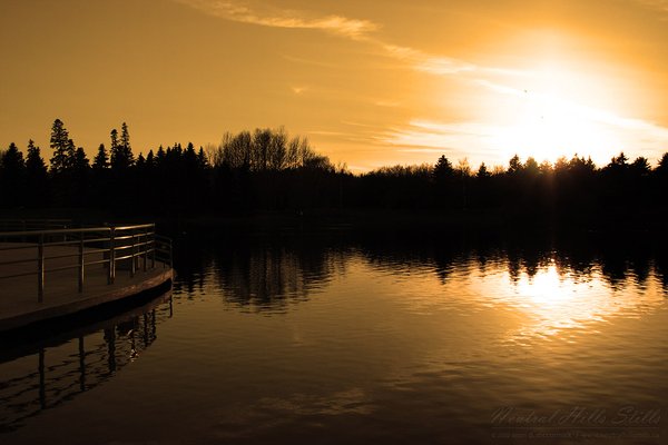Hawrelak Park Sunset, May 01, 2004 [2 of 2]