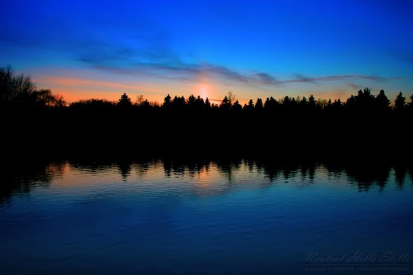 Hawrelak Park: Sunset, May 01, 2004 [1 of 2]