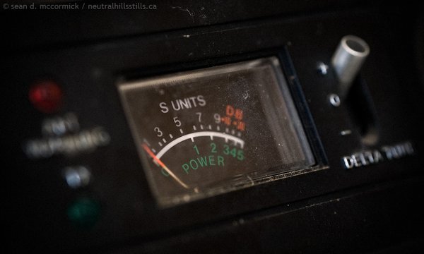 Found item: Discarded CB radio