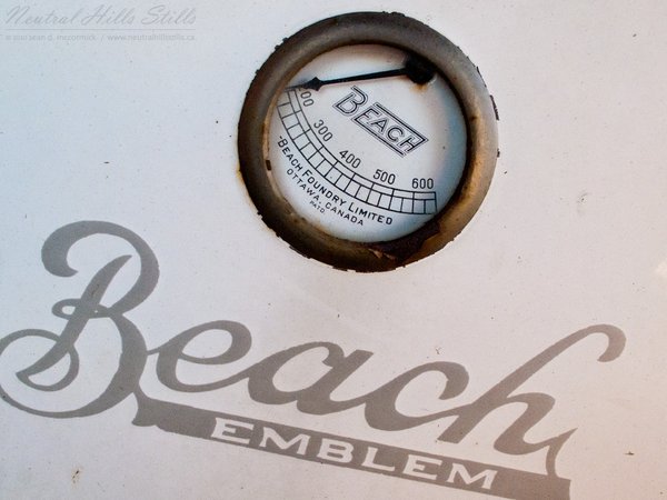 Beach Emblem Stove: Not made in China