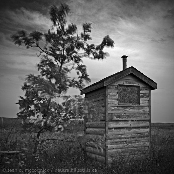 Esther campground outhouse