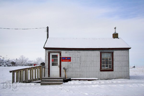 New Brigden post office, winter of 2006