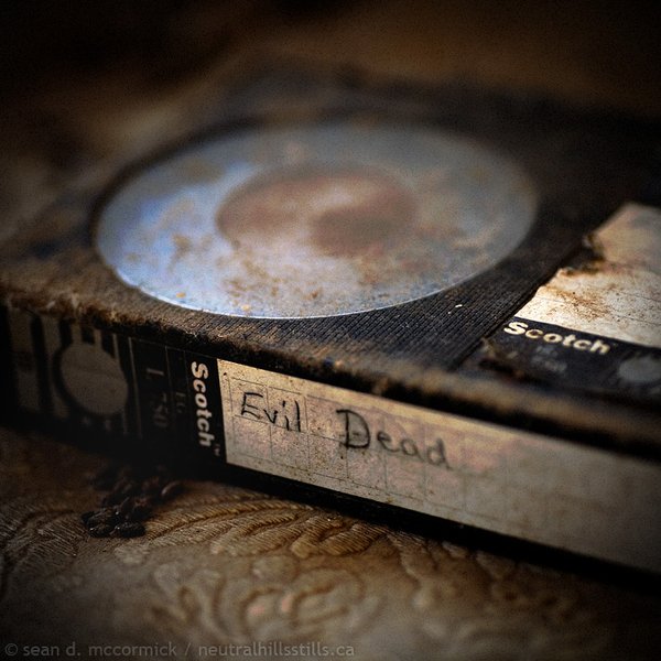 Found item: Bootleg copy of "Evil Dead" on Betamax