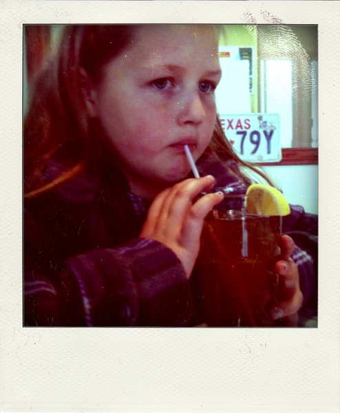 She loves her iced tea