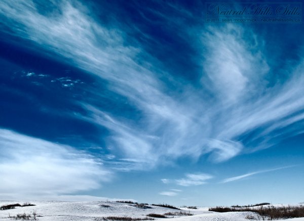 A Cold January Morning Sky