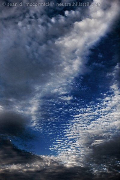 Leading Edge of Incoming Storm System