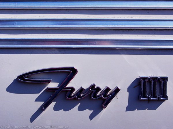 Fury III: Give me chrome or give me death