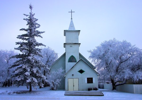 Old Catholic Church, Main Street, Consort, Alberta