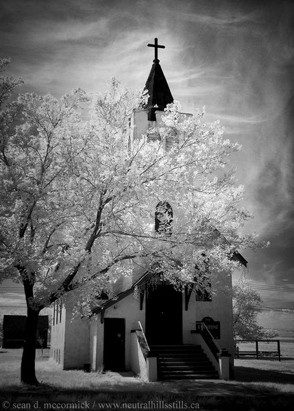 Infrared: Evensong Chapel, Empress, Alberta [6 of 6]
