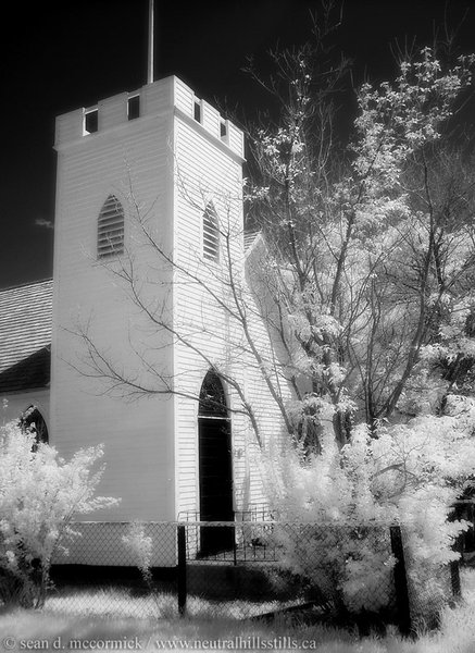 St. Laurence Church in Infrared, Monitor, Alberta [1 of 3]