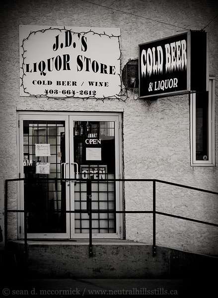 J.D.'s Liquor Store, Oyen, Alberta