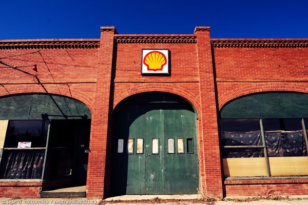 Former Shell Station, Veteran, Alberta