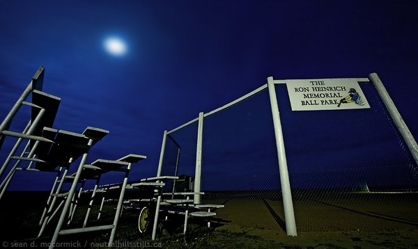 Ron Heinrich Memorial Ball Park, Kirriemuir, Alberta