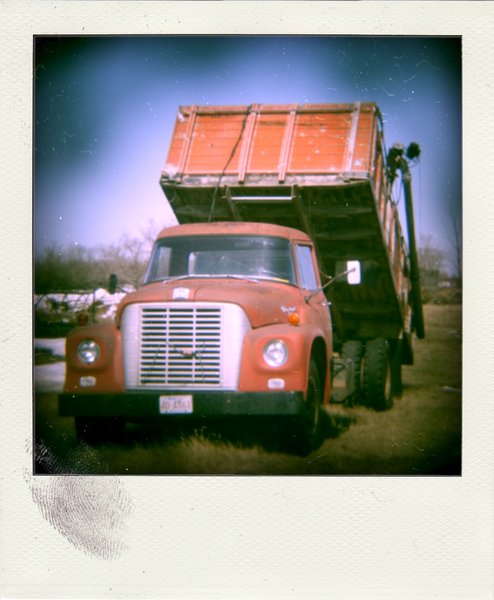 Big Red (Holgaroid)