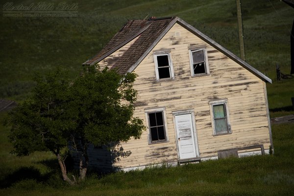 Old yellow house