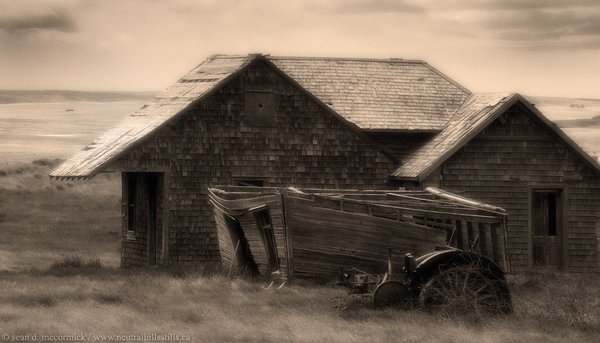 So ugly,  no wonder it's abandoned