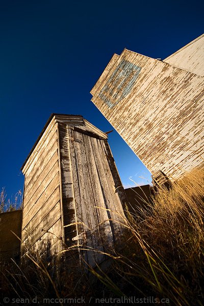 Outhouse, UGG Grain Elevator, Altario AB