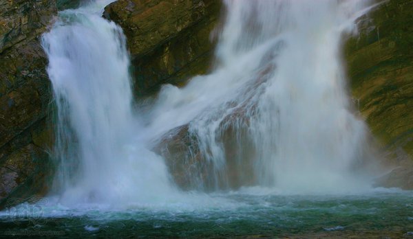 Cameron Falls at dusk