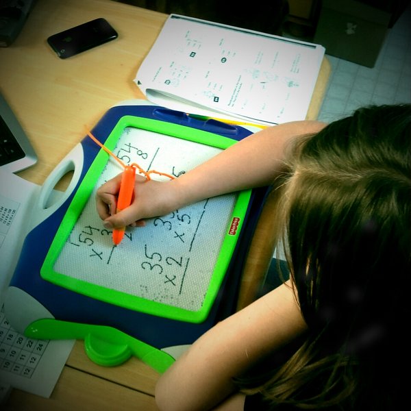 Ash working on math homework [1 of 3]