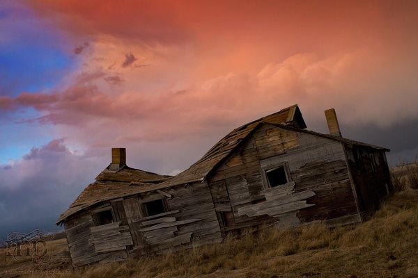 Anderson Homestead 2011: Dusk approaches